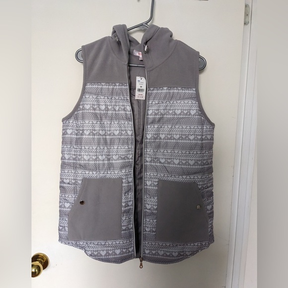 Grenier grey hoodie vests size medium - Picture 1 of 2